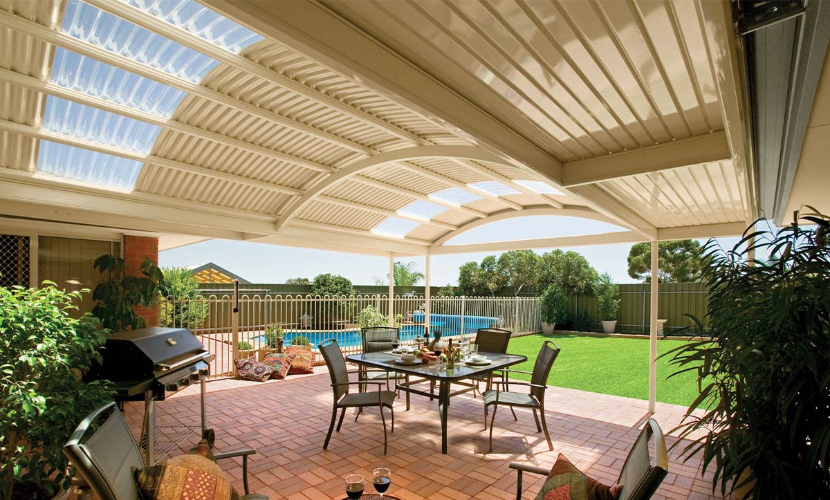 Curved Roof Patios Melbourne
