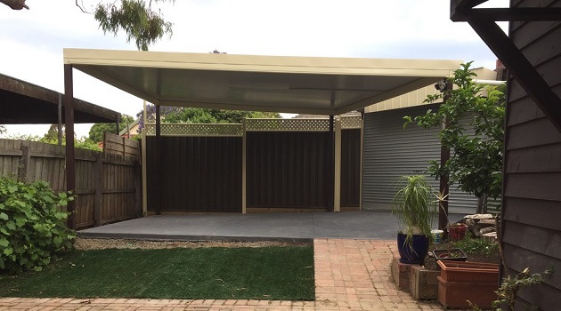 Cut back on car insurance expenditure with carports