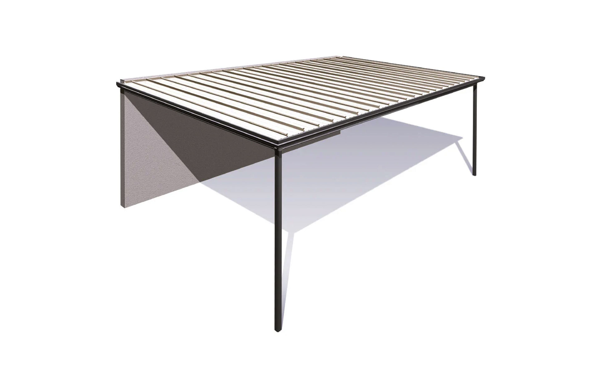 Stylish Cooldek insulated roofing panels offering both functionality and aesthetic appeal